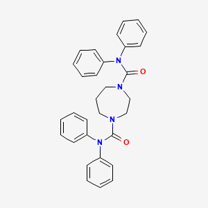 [4-(N,N-diphenylcarbamoyl)(1,4-diazaperhydroepinyl)]-N,N-dibenzamide