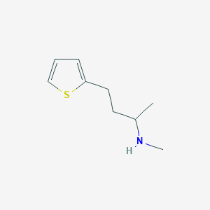 N-Methyl-4-(thiophen-2-yl)butan-2-amine