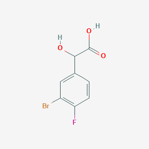 3-Bromo-4-fluoromandelic acid