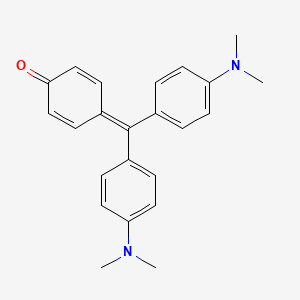 4-[Bis[4-(dimethylamino)phenyl]methylene]-2,5-cyclohexadiene-1-one