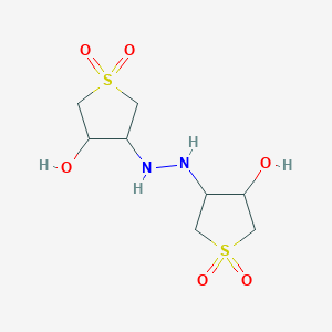 Thiophene-3-ol, 4,4'-hydrazobis[tetrahydro-, 1,1,1',1'-tetraoxide