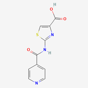 2-(Isonicotinoylamino)-1,3-thiazole-4-carboxylic acid