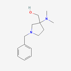 (1-Benzyl-3-(dimethylamino)pyrrolidin-3-yl)methanol