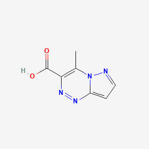 4-Methylpyrazolo[5,1-c][1,2,4]triazine-3-carboxylic acid