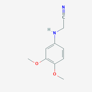 Acetonitrile, 2-[(3,4-dimethoxyphenyl)amino]-