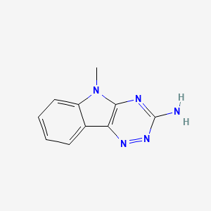 5-Methyl-[1,2,4]triazino[5,6-b]indol-3-amine