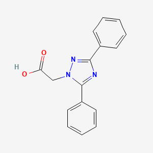 3,5-diphenyl-1H-1,2,4-Triazole-1-acetic acid