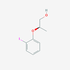 molecular formula C9H11IO2 B1509684 (R)-2-(2-Iodophenoxy)propan-1-ol CAS No. 811867-29-5