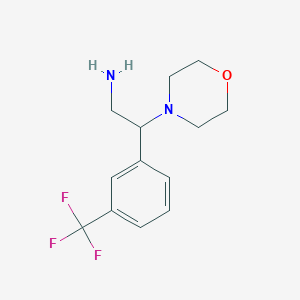 2-Morpholin-4-YL-2-(3-(trifluoromethyl)phenyl)ethanamine