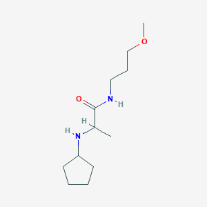 2-(cyclopentylamino)-N-(3-methoxypropyl)propanamide