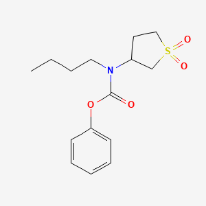 Phenyl butyl(1,1-dioxidotetrahydrothiophen-3-yl)carbamate