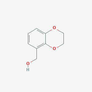 molecular formula C9H10O3 B150970 2,3-Dihydro-1,4-benzodioxin-5-ylmethanol CAS No. 274910-19-9