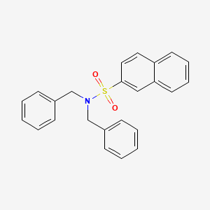 N,N-dibenzylnaphthalene-2-sulfonamide