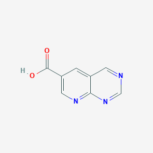 molecular formula C8H5N3O2 B15097069 Pyrido[2,3-d]pyrimidine-6-carboxylic acid 