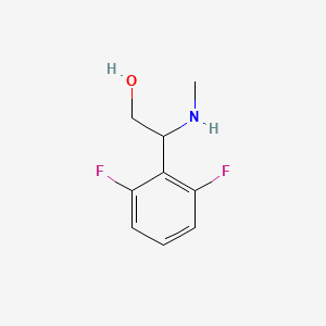 2-(2,6-Difluorophenyl)-2-(methylamino)ethanol