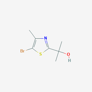 2-(5-Bromo-4-methylthiazol-2-yl)propan-2-ol