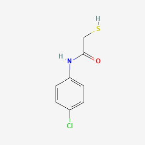 Acetamide, N-(4-chlorophenyl)-2-mercapto-