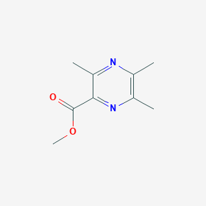 molecular formula C9H12N2O2 B1509728 Methyl 3,5,6-trimethylpyrazine-2-carboxylate 