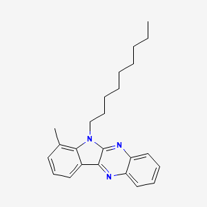 7-methyl-6-nonyl-6H-indolo[2,3-b]quinoxaline