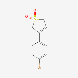 Thiophene, 3-(4-bromophenyl)-2,5-dihydro-, 1,1-dioxide