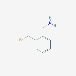 molecular formula C8H10BrN B1509755 (2-(Bromomethyl)phenyl)methanamine 