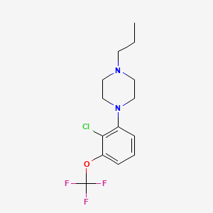 1-[2-chloro-3-(trifluoromethoxy)phenyl]-4-propylPiperazine
