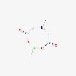 molecular formula C6H10BNO4 B1509798 2,6-Dimethyl-1,3,6,2-dioxazaborocane-4,8-dione CAS No. 1104637-40-2