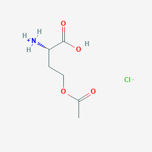 molecular formula C6H12ClNO4 B015098 O-乙酰-L-高丝氨酸盐酸盐 CAS No. 250736-84-6