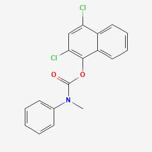 2,4-Dichloronaphthalen-1-yl methyl(phenyl)carbamate