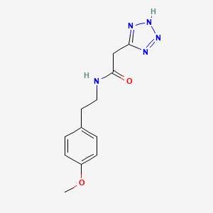 N-[2-(4-methoxyphenyl)ethyl]-2-(1H-tetrazol-5-yl)acetamide