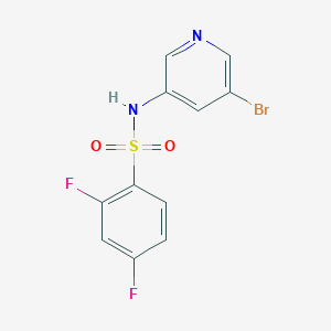 N-(5-bromopyridin-3-yl)-2,4-difluorobenzenesulfonamide