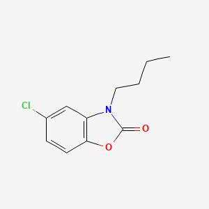 molecular formula C11H12ClNO2 B15098370 3-butyl-5-chloro-1,3-benzoxazol-2(3H)-one 