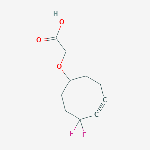 2-[(6,6-Difluorocyclooct-4-yn-1-yl)oxy]acetic acid