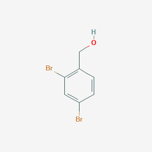 molecular formula C7H6Br2O B150984 2,4-二溴苄醇 CAS No. 666747-06-4