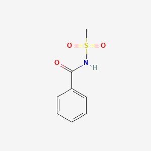 molecular formula C8H9NO3S B15099015 N-(methylsulfonyl)benzamide CAS No. 22354-11-6