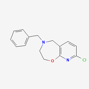 4-Benzyl-8-chloro-2,3,4,5-tetrahydropyrido[3,2-f][1,4]oxazepine