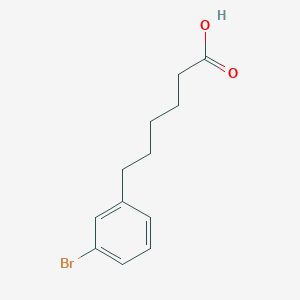 molecular formula C12H15BrO2 B1509959 6-(3-Bromophenyl)hexanoic acid 