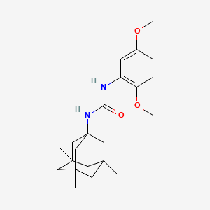 3-(2,5-Dimethoxyphenyl)-1-(3,5,7-trimethyladamantan-1-yl)urea