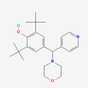 2,6-Bis(tert-butyl)-4-(morpholin-4-yl-4-pyridylmethyl)phenol