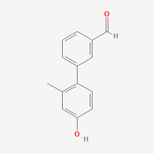 4'-Hydroxy-2'-methyl-[1,1'-biphenyl]-3-carbaldehyde