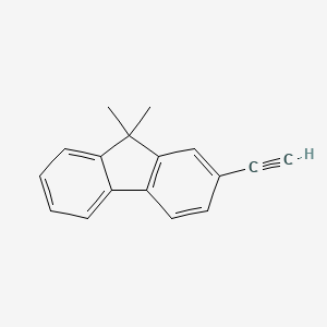 2-Ethynyl-9,9-dimethyl-9H-fluorene