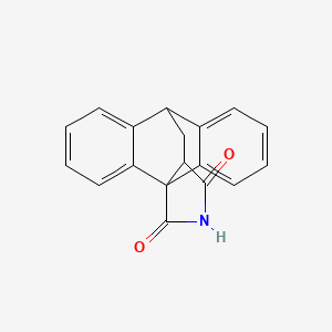 molecular formula C18H13NO2 B15100325 9,10-Ethanoanthracene-9,12(10H)-dicarboximide CAS No. 5675-68-3