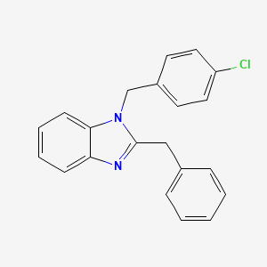 2-benzyl-1-(4-chlorobenzyl)-1H-benzimidazole