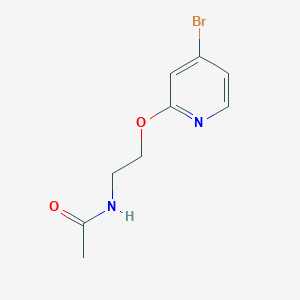 N-(2-((4-Bromopyridin-2-yl)oxy)ethyl)acetamide