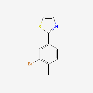 2-(3-Bromo-4-methylphenyl)thiazole