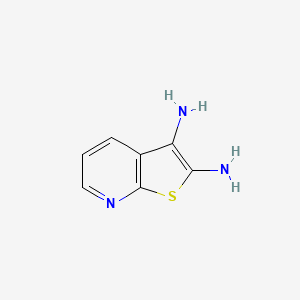 molecular formula C7H7N3S B1510155 Thieno[2,3-b]pyridine-2,3-diamine CAS No. 1384929-29-6