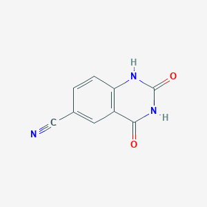molecular formula C9H5N3O2 B1510164 2,4-Dihydroxyquinazoline-6-carbonitrile CAS No. 1334331-27-9