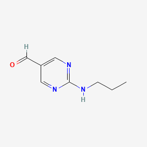 2-(Propylamino)pyrimidine-5-carbaldehyde