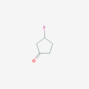 molecular formula C5H7FO B1510181 3-Fluorocyclopentanone CAS No. 1215071-10-5