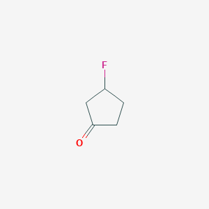 molecular formula C5H7FO B1510181 3-氟环戊酮 CAS No. 1215071-10-5